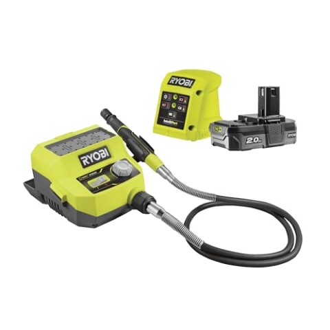 Ryobi Mini-Multifunktionswerkzeug – RRTS18-120GA35-18 V OnePlus – 1 Akku 2,0 Ah – 1 Ladegerät – 4000 – 35.000 U/min – 35 Zubehörteile