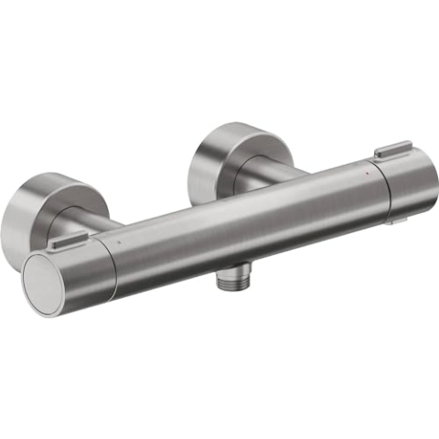 Duravit Thermostatarmaturen Duschthermostat Gebürsteter Edelstahl