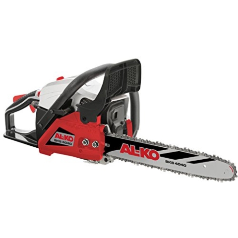 AL-KO Benzin-Kettensäge BKS 4040 (1.5 kW Motorleistung, 40.1 ccm Hubraum 2-Takt, 40 cm Schwertlänge, automatische Kettenschmierung, orig. Oregon Schwert und Kette)