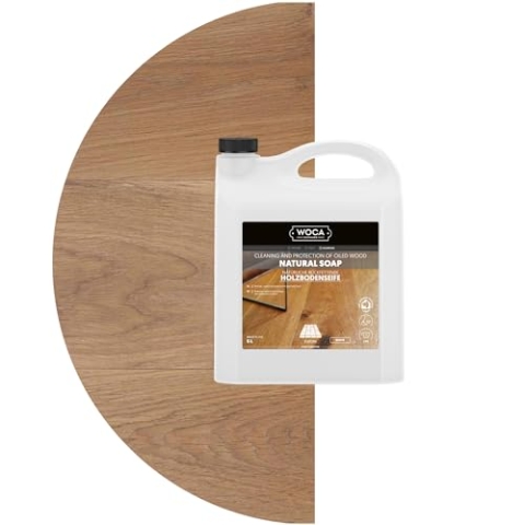 WOCA 511150A Holzbodenseife, weiß, 5 L