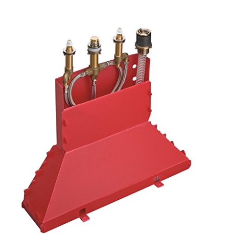 hansgrohe Grundkörper, 4-Loch Wannenrandarmatur, mit Secubox, Zubehör, Mehrfarbig