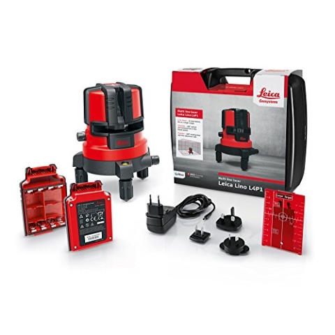 Leica Geosystems Lino L4P1 - Multilinienlaser mit innovativem Li-Ionen Energiekonzept, one size