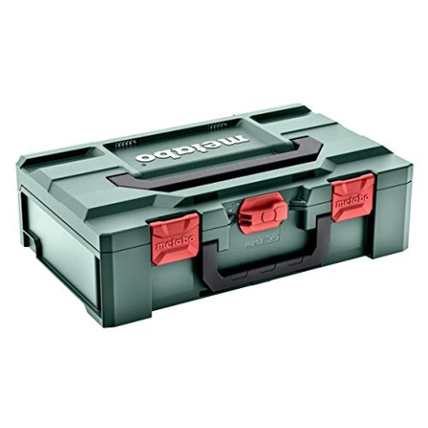Metabo metaBOX 145 L für BS LTX / SB LTX, 18V (626891000) Abmessungen: 496 x 296 x 145 mm, Koffervolumen: 14.1 l, Max. Traglast Deckel: 125 kg