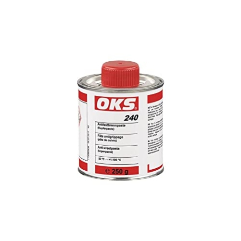 OKS Antifestbrennpaste, Kupferpaste 240 mit MoS2 kupferbraun Pinseldose 250g 10 Stk