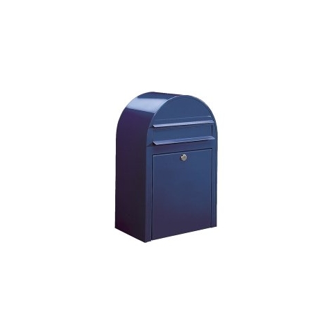 Bobi Classic Briefkasten RAL 5003 blau Wandbriefkasten