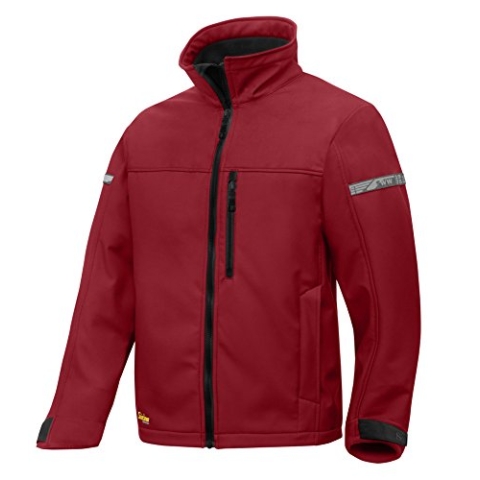 Snickers Workwear Allround Work Softshelljacke, 1 Stück, M, rot, 1200