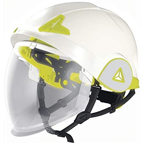 Delta Plus Onyx Doppelschalen-Sicherheitshelm mit integriertem Visier, ARC Flash