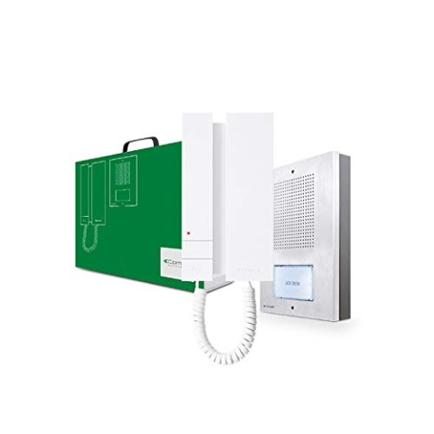 Comelit KAE5061 Türsprechanlage für Einfamilie, 4+N, Weiß, Set da 2 pezzi