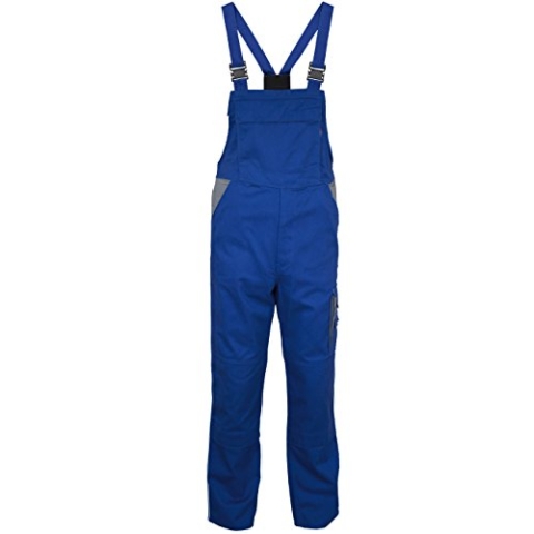 Carson Contrast Latzhose, 1 Stück, 98, royal/grau, CC726.RYG