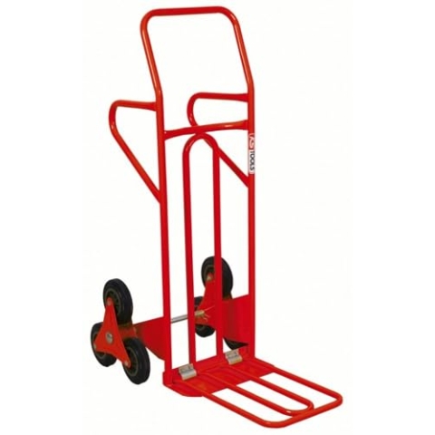 KS Tools 160.0227 Treppenkarre mit Vollgummi-Dreisternbereifung
