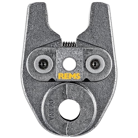 REMS Presszange Mini VRX 20 (mit schwenkbaren Pressbacken, kompakte Bauform, sichere Führung) 578642