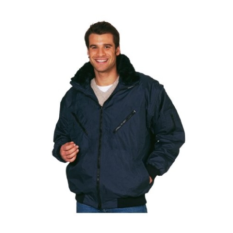 HTR 0623–3 x l-7400 Größe 3 X Große Pilot Jacke – Marine Blau