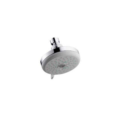 hansgrohe Croma 100 Duschkopf, Kopfbrause mit 3 Strahlarten, Chrom