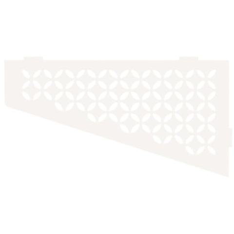 Schlüter SHELF-E-S3 Floral Brillantweiß matt