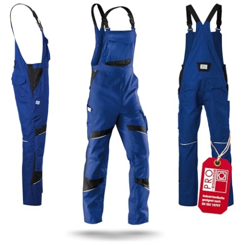 KÜBLER Workwear ACTIVIQ Latzhose | Arbeitslatzhose Herren | Latzhose Herren Arbeitshose | Arbeitskleidung Herren | Arbeitslatzhosen Männer | Arbeitskleidung für Handwerk & Industrie | PSA2 | OEKO-TEX