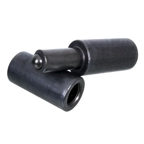 NAJDER Gedrehtes Kugelscharnier für Türen und Flügeltore Ø40 x 120 mm, Türband mit Kugellager, Anschweißscharnier mit Kugel, Torscharnier Torband, Türscharnier, Anschweißband (10 Stück)