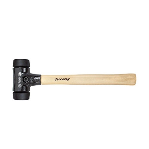 Wiha Safety Schonhammer / Hammer mit Härtegrad 3 - schwarz, schwarz / Kunststoffhammer rund, Gewicht 1700 g, Länge 400 mm, Ø 60 mm