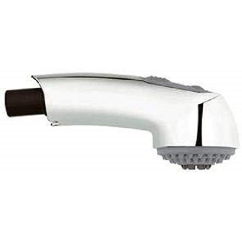 GROHE Spülbrause (Original Ersatzteil, Langlebig, Robust, Herstellergarantie: 5 Jahre), Chrom/Fehgrau, 46320IE0
