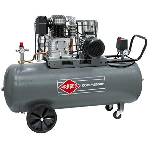 Airpress® ölgeschmierter Druckluft-Kompressor HK 425-150 (2,2 kW, 10 bar,150l Kessel, 400 Volt) großer Kolben-Kompressor