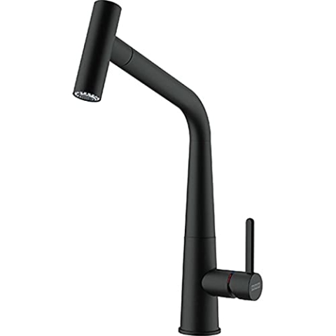 Franke 115.0625.190, Küchenarmatur Icon pull-out spray, Black Matt