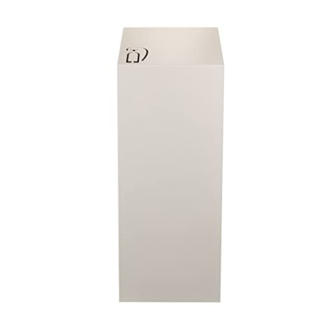 Furni24 Feuerlöscherhalterung für Feuerlöscher bis max. 60cm, Feuerlöscher Metallhalter in Weib / 25x20x67,75cm (Weib)