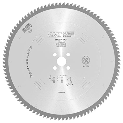 CMT Orange Tools Kreissägeblatt HW 400 x 3,8 / 3,2 x 32 Z=108 TCG - 297.108.16P - für eisenfreies Material, Plastik und Laminat