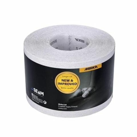 Mirka BASECUT Schleifpapier 115 mm x 50 m P60 Schleifrolle (2251100160N) Universal Schleifpapier