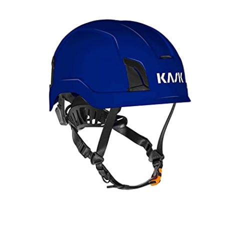 KASK Schutzhelm ZENITH X, Bauhelm, Kletterhelm, Arbeitshelm, Drehrad, EN397, EN50365, EN12492, Farbe:blau