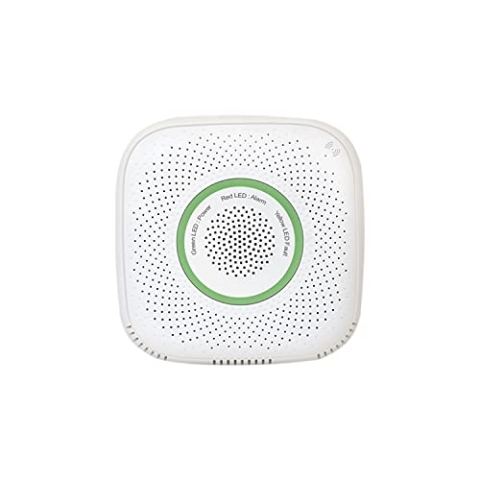 Shelly Gas (CNG) | WLAN Erdgas-Leckdetektor mit Methansensor | Lauter Alarm & LED-Anzeige | Echtzeit-Benachrichtigungen | Flammenresistentes Gehäuse | Kein Hub erforderlich | Alexa & Google Home