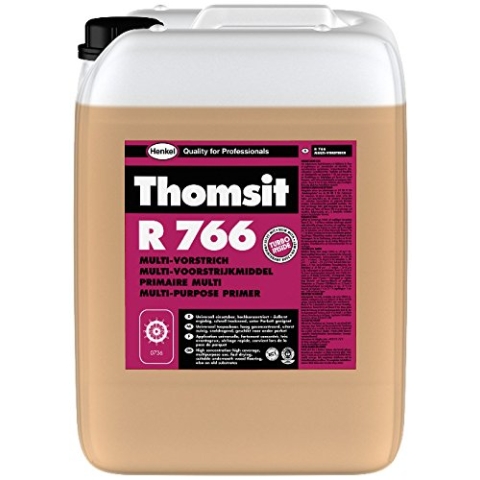 Thomsit R 766 MULTI-VORSTRICH für saugfähige und dichte Untergründe, Primer, 1 Dose, 20-24 m²/L, Innen/außen, Flüssigkeit, Wasserfest, Farbe