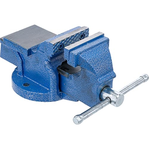 BGS 59255 | Parallel-Schraubstock | 75 mm Spannbacken | Werkbankschraubstock