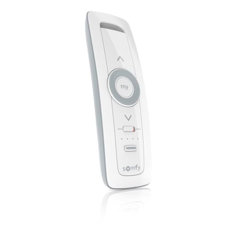 Somfy 1870646 - Situo 5 Variation io Pure | Fernbedienung zur Steuerung von motorisierten Jalousien und Pergolen | Steuerung von 5 Einzel- oder Gruppensteuerung