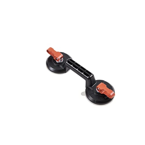 BIVENTOSA PLUS - Doppelter Saugnapf für Platten mit glatter Oberfläche/strukturierter Oberfläche, Tragkraft 57 kg