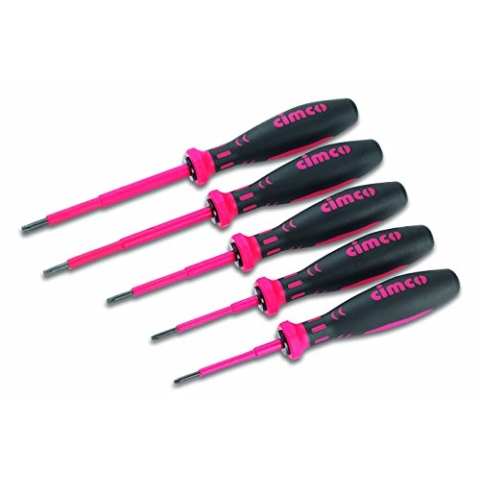 Cimco 117900 Torx Schraubendreher-Sortiment - 5teilig 1000V