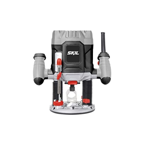 Skil Oberfräse 1841 AA (mit Gasgebeschalter und Tiefeneinstellung, optimale Kontrolle; 1200 W) F0151841AA