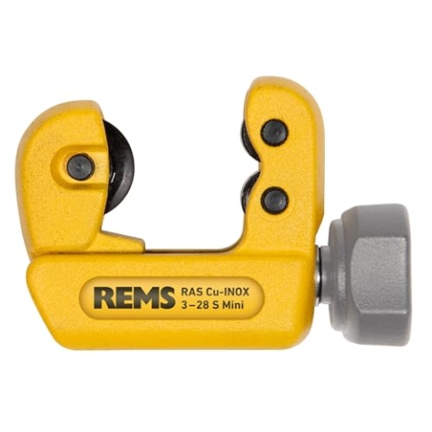 REMS RAS CU-INOX (Ø 3-28 MM, 1/8-1 1/8", Rohrabschneider für Kupfer-/ Stahlrohre, mit Schneidrad, Rohrtrenner) 113241 R