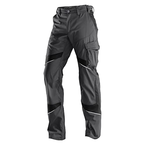 KÜBLER Workwear | KÜBLER ACTIVIQ Arbeitshose | anthrazit/schwarz | Größe 50