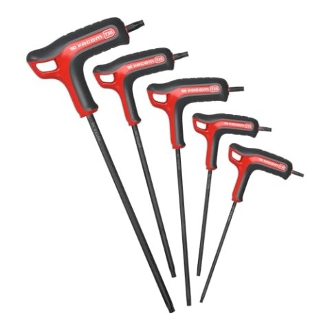 Stiftschluessel T-Griff Torx, Set 5-TLG
