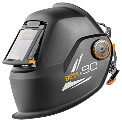 Kemppi Beta e90A Schweißhelm mit automatischer Verdunkelung, mit Klappvorderseite, Farbton 9-13