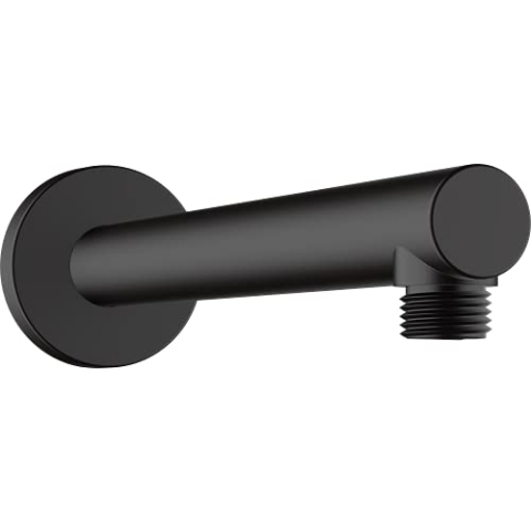 hansgrohe Brausearm Vernis Blend, Brausearm 24cm, Mattschwarz
