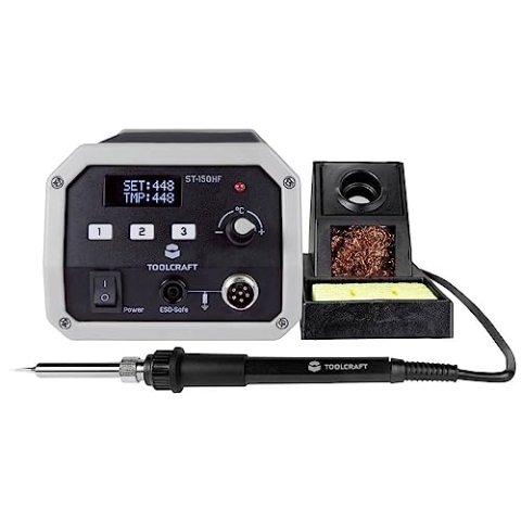 TOOLCRAFT ST-150 HF Hochfrequenz-Lötstation digital 150 W 50-480 °C inkl. Lötspitze