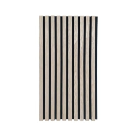 HOME DELUXE - Akustikpaneel SONIC Light Oak - 3 Paneele – 0,96 m², ca. 80 x 40 cm, Holz/Polyester, auf- und nebeneinader platzierbar I Akustik Paneel Schallschutzpaneel Akustikplatten Wandpaneel