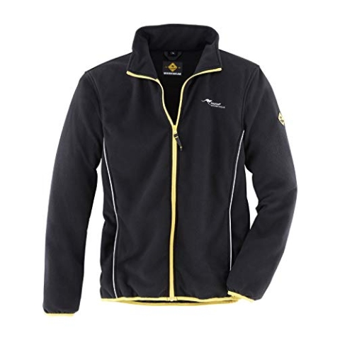 Roadsign Bekleidung Fleecejacke schwarz/gelb schwarz/gelb XL