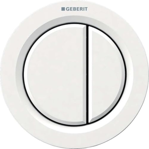Geberit Fernbetätigung Typ 01 pneumatisch für 2-Mengen-Sp. Möbeldrücker weiß-alpin
