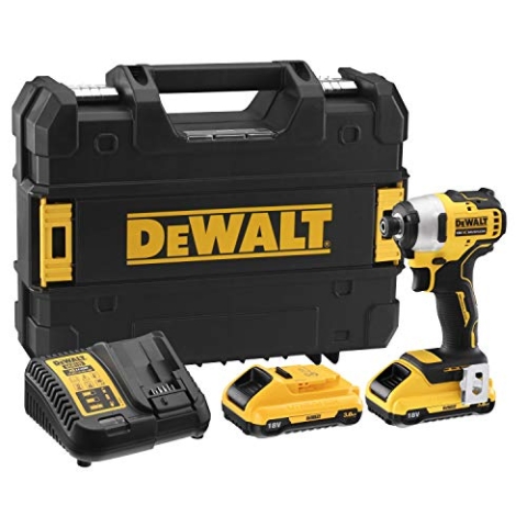 Atornillador de Impacto sin escobillas 18V con 2 baterías Li-Ion 3,0Ah - Unid: 1