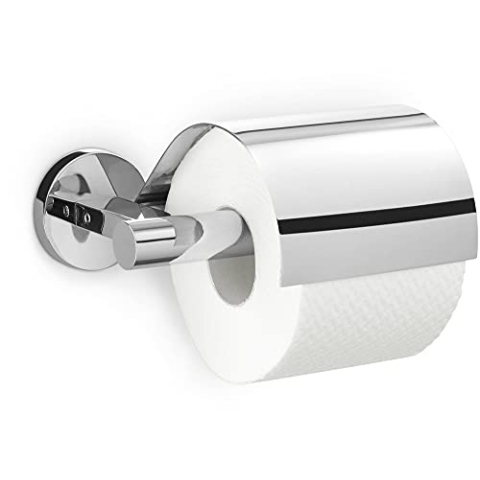 ZACK 40051 "SCALA" Toilettenpapierhalter mit Klappe, Edelstahl hochglänzend, 17,5 x 6 x 9 cm