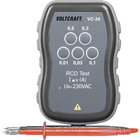 VOLTCRAFT VC-34 FI-Schnelltester CAT III 250 V