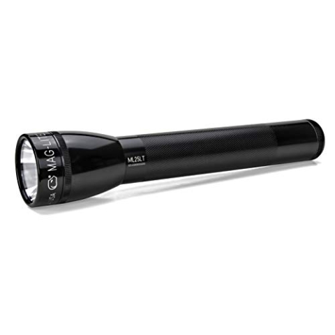 Mag-Lite Unisex-Adult MAGLITE ML25LTTM LED schwarz Stablampe 3 C-Cell 173 Lumen, 10 x 15 x 20 cm