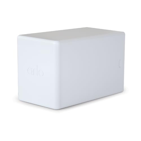 Arlo Zertifiziertes Zubehör Wiederaufladbarer XL-Akku, Ideal Für Abgelegene Orte, Kompatibel Mit Arlo Go 2, Floodlight, Pro 4 XL, Ultra 2 XL Überwachungskamera Aussen WLAN, Weiß