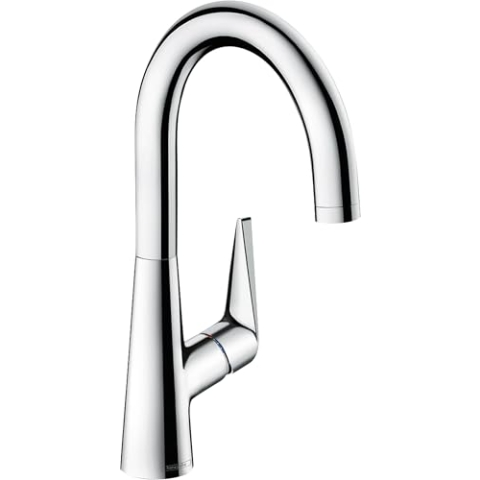 hansgrohe Talis S Einhebel-Küchenarmatur, Komfort-Höhe 220 mm, Chrom